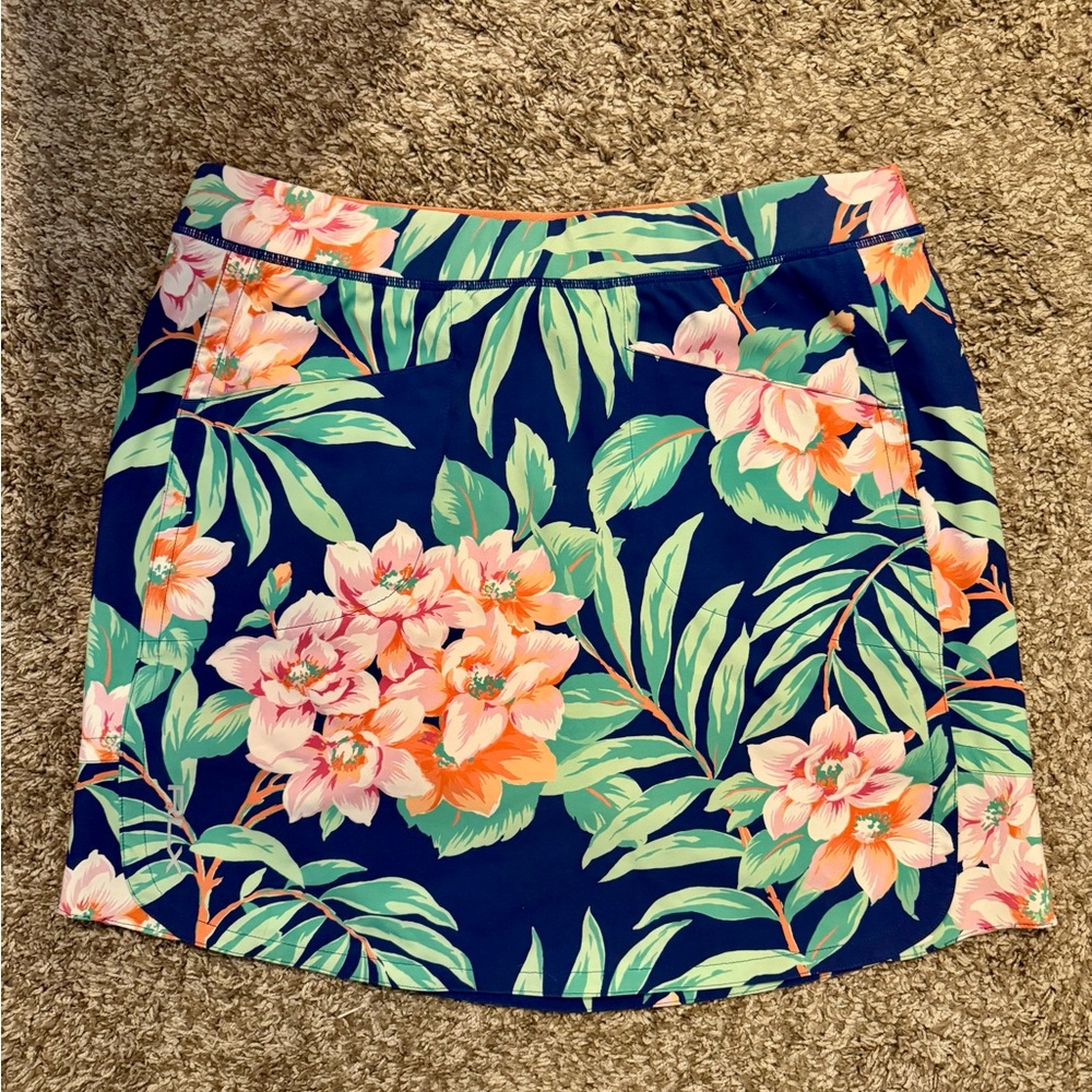 New RLX Ralph Lauren Floral Stretch Golf Skort - Women’s